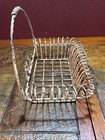 Unique Wrought Iron Wall Hanging Basket Planter Wall Pocket Farm House Decor