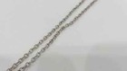Silver Plated Chain Antique Silver Plated 1 Meter - 3 3 Feet  2x3mm 