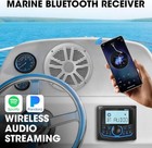 Marine Bluetooth Stereo Radio   6 5    Waterproof Boat Speakers Kit