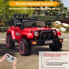 12v Kids Ride On Car W  Remote Control Diy Stickers Led Electric Child Power Toy