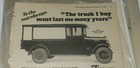 1927  Literary Digest Page Buddy Stewart Motor Trucks Paper Ad   Kelly Tires