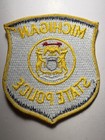 Michigan State Police Patch   Used