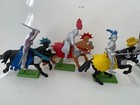 Vintage Britains Deetail Mounted Knights  5x Figures