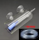 Co2 Diffuser Purge Aeration For Aquarium Tank Transparent Air Stone Pump Safe