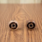 Vintage Tube Radio  gumdrop  Knobs Plastic 2pc 1940s-50s 1 4  Splined Shaft
