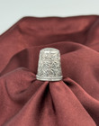 Antique Sterling Silver Ketcham   Mcdougall Embroidery Thimble