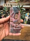 1800 s Antique Old Wooden Hand Carved Hindu s God Ganesha  Figure 4 5 X 2 5 