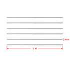 Bl  tezeit Steel Gear Rack 3 28ft 8mm Thickness 6 Pieces Total 19 7ft Hardware