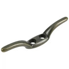 2-1 2 In  Rope Cleat In Antique Brass  10-pack 