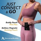2-pack Running Buddy Magnetic Pouch  6 5    X 4    Black  New
