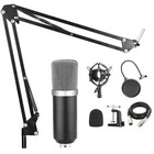 Home Recording Studio Bundle Vocal Condenser Mic Kit Headphones Mixer Interface 