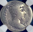Roman Emperor Lucius Verus Silver Denarius 161ad-169ad Ngc Genuine Coin Scarce