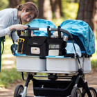 Double Stroller Organizer Compatible Bob Duallie Baby Jogger City Mini Gt2 Black