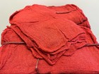 1500 Pieces New Red Industrial Shop Rags Cleaning Towels 14x14 Inch