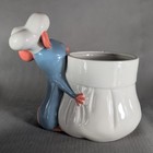 Ratatouille Remy Ceramic Utensil Holder Disney Store Pixar  9 5x10 