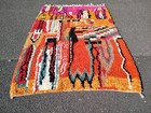 Vintage Moroccan Runner Rug Beni Ourain Runner Rug Authentic Berber Handmade Rug