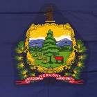 Vintage Defiance Vermont State Flag 100  Cotton