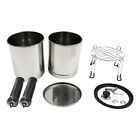 Gravity-fed Water Filter System 2 25 Gallon Stainless Steel Countertop System