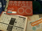 Vintage 1967 Kenner s No  401 Spirograph Drawing Set - Excellent Shape