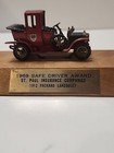 1969 Safe Driver Award 1912 Packard Landaulet St  Paul Insurance Co  Walnut Base