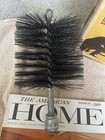 Vintage Schaefer 8    Round Chimney Brush Wire Fireplace Cleaner Wood Stove Nos