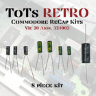 Commodore 64  Commodore 128  Vic 20  Plus 4  C16 Recap Capacitor Kits