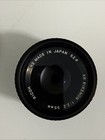 Vintage Ricoh Xr Rikenon 50mm F 2 Lens Pentax K Mount Mf Prime Japan Clean Glass