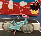 Fisher Price Loving Family Dream Dollhouse Blue   Pink Bike Bicycle 1997