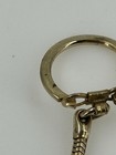 Vintage I Am Someone Who Makes A Difference Gold Tone Keychain Ring Fob
