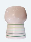 Opal House Face Planter Head Vase Succulent Planter W Drainage Plug Pink 4 25 