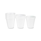Dart Foam Drink Cups 6oz White 25 bag 40 Bags carton 6j6
