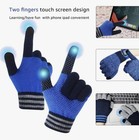 Mig4u Kid s Winter Gloves 3 Pack Magic Touchscreen Fingers Camo Size L  8-14y 