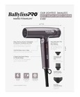 Babylisspro Nano Titanium  Nightfall Collection Light Ionic High-speed Dryer
