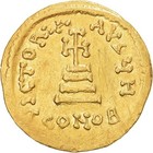   1069528  Heraclius  With Heraclius Constantine  Solidus  613-641  Constantinop