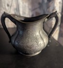     Williams   Ulmer Quadruple Plate Double   handled Footed Jug     4 Inches