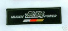 Honda Racing Team Mugen              Performance Parts Iron-on Shoulder Sleeve Patch
