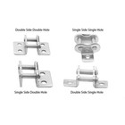 06b 08b 10a 12a 16a Curved Plate Roller Chain Conveyor Driving Chain Connectors