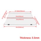Fold Down Clear Golf Cart Windshield For Ezgo Txt Medalist 1994-2013 2014