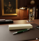 Rolex Emerald Green Oyster Click Ballpoint Pen New Full Box Executive Gift