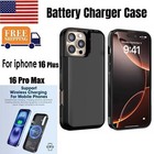 New For Iphone 16 Plus 16 Pro Max 8000mah Battery Cover Power Bank Charger Case