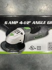 Genesis Gag645 4 1 2  Heavy Duty Grey Angle Grinder