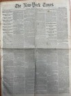 New-york Times Nov 26 1862 Original Civil War Newspaper Complete 8 Pgs