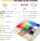 Clay Beads Bracelet Kit - 5000 Pcs Diy Jewelry Making Set W  Charms For Kids