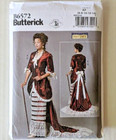 Butterick B6572 1870-1880 Historical Victorian Costume Jacket Skirt Pattern 6-14
