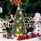 Tabletop Mini Christmas Tree With Led Lights Xmas Home Tabletop Decor Pine Tree