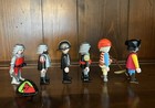 Playmobil Pirates And Knight Castle Figure Lot Of 6 People  Shields   Weapon
