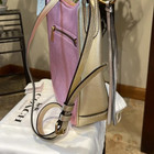Coach Metallic Block Leather Chaise Authentic Pink Crossbody Bag Handbag New