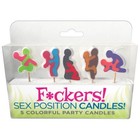 Bachelorette Party Favor Sex Position Candles    fun Friends Party Game Gag Gift