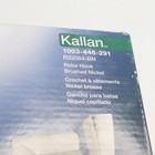 Kohler Kallan Single Robe Hook In Vibrant Brushed Nickel 1003446291