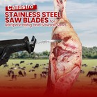 9-inch Stainless Steel Frozen Meat Bone Cutting Saw Blades For Reciprocating And